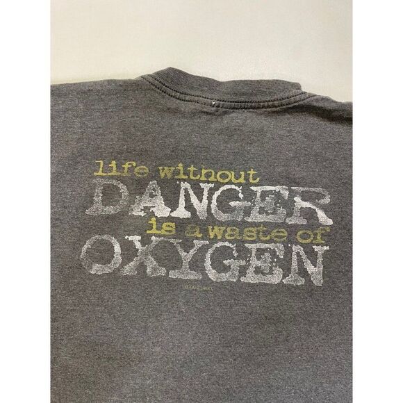 VINTAGE Ocoee River Nantahala Outdoor Center T-shirt Men Large 90s Single Stitch - Picture 2 of 9